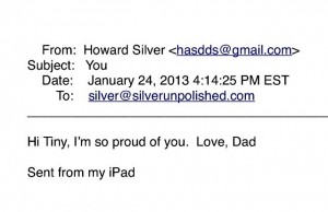 email from dad