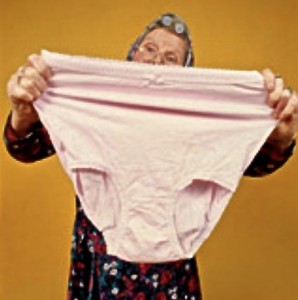 laundry granny panties