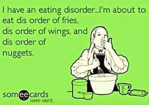 insanity blog food disorder
