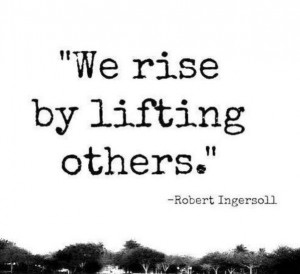 gratitude lift by rising others