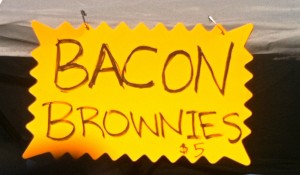 BACON brownies