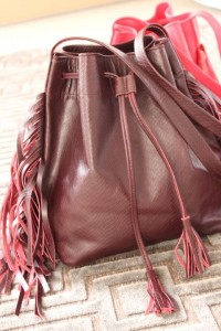 Fringe bags 2 brown