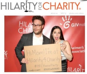 Hilarity For Charity Seth and Lauren